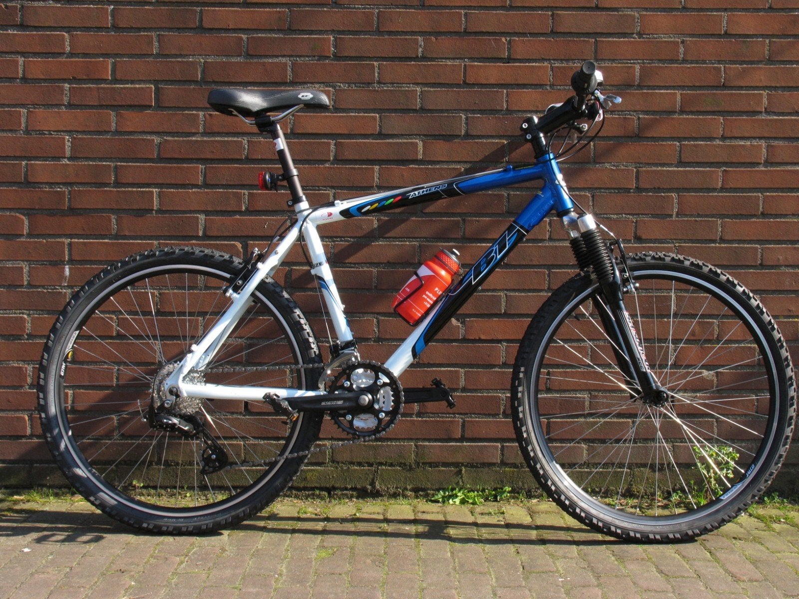 BeOne Athens MTB (Batavus) - 48cm - incl. gesigneerde bidon, Gebruikt, Hardtail, Velgrem, 45 tot 49 cm