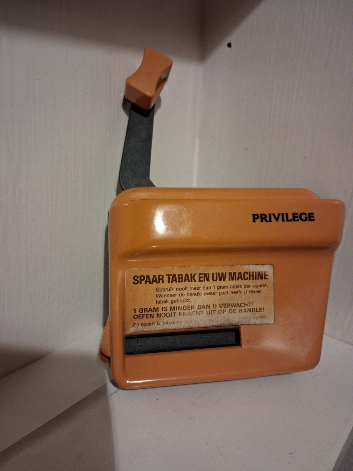 Vintage Privilege Sigarettenmaker  Retro Hulzenstopper 70-80, Ophalen of Verzenden, Gebruikt, Aansteker