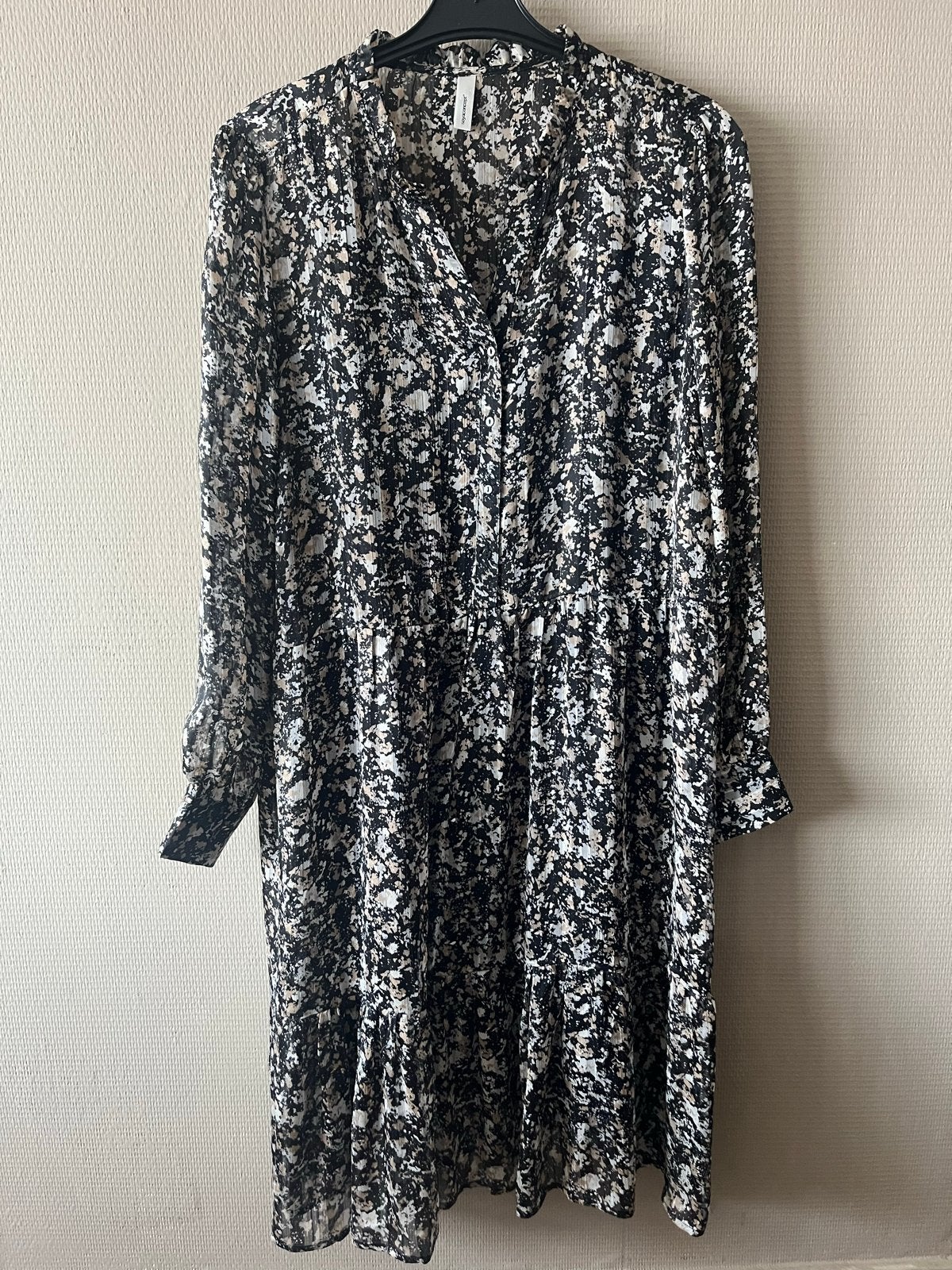 Jurk XL met onderjurk - Soyaconcept, Meerkleurig, Maat 46/48 (XL) of groter, Ophalen of Verzenden, Knielengte