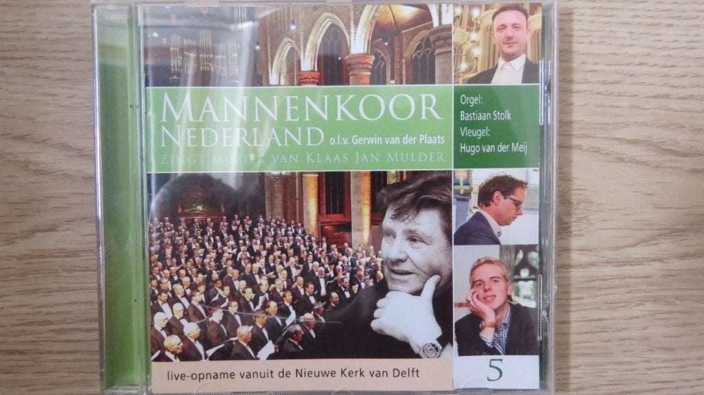 Cd: Mannenkoor Nederland zingt Klaas Jan Mulder, deel 5, Ophalen of Verzenden, Zo goed als nieuw, Gospel