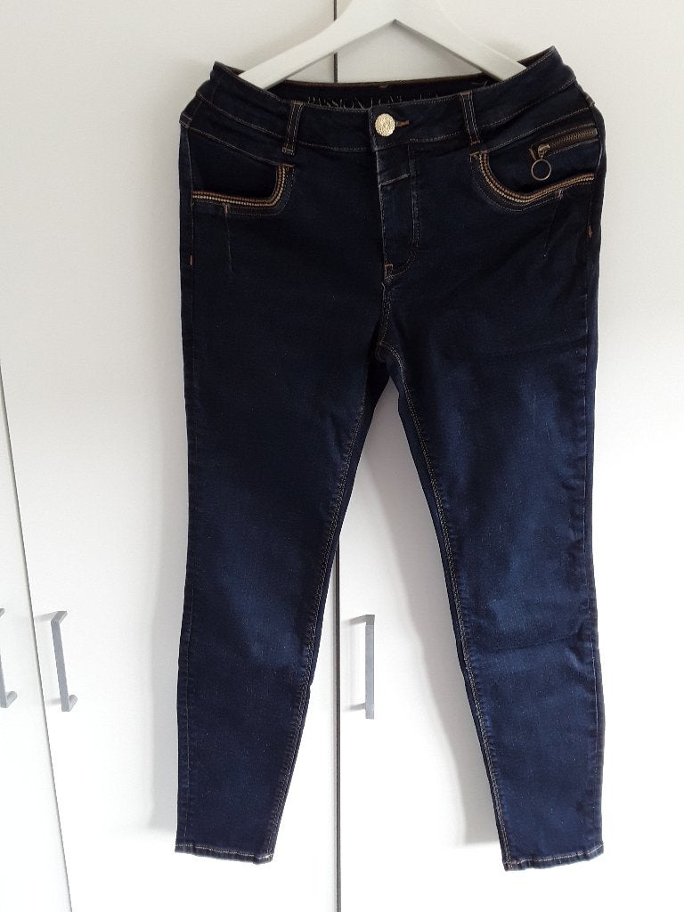 MOS MOSH Donkerblauwe Jeans Spijkerbroek Maat 30, MOS MOSH, Blauw, Ophalen of Verzenden, Zo goed als nieuw
