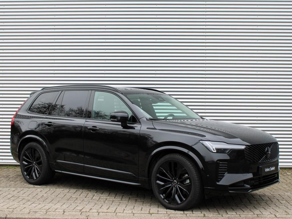 Volvo XC90 2.0 T8 Plug-in hybrid AWD Ultra Dark Black Editio, Auto's, Volvo, Gebruikt, 4 cilinders, 7 stoelen, Zwart