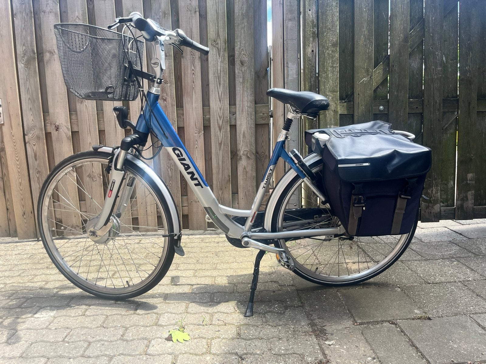 Giant Twist go double elektrische fiets twee accu’s, Ophalen, Gebruikt, 30 tot 50 km per accu, Giant