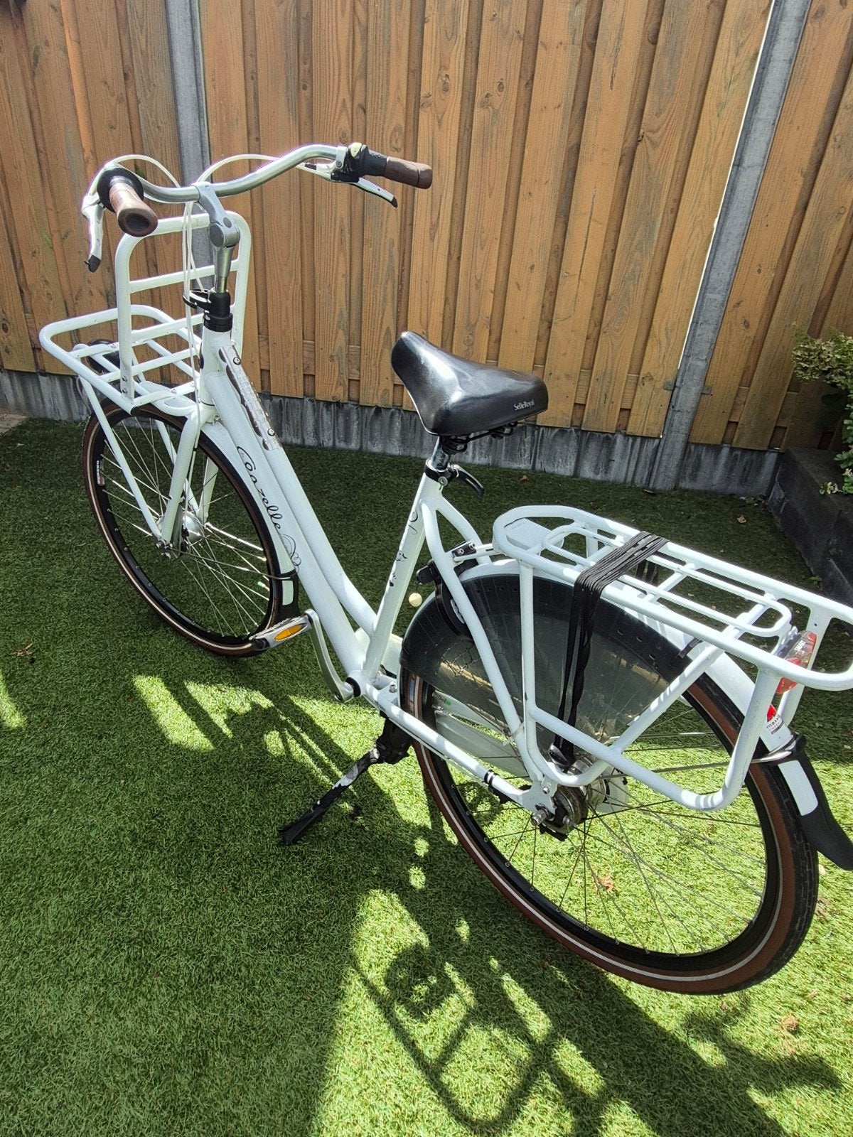 witte 28 " D54 Gazelle Bloom damesfiets, Fietsen en Brommers, Ophalen, Versnellingen, Gazelle, 53 tot 56 cm