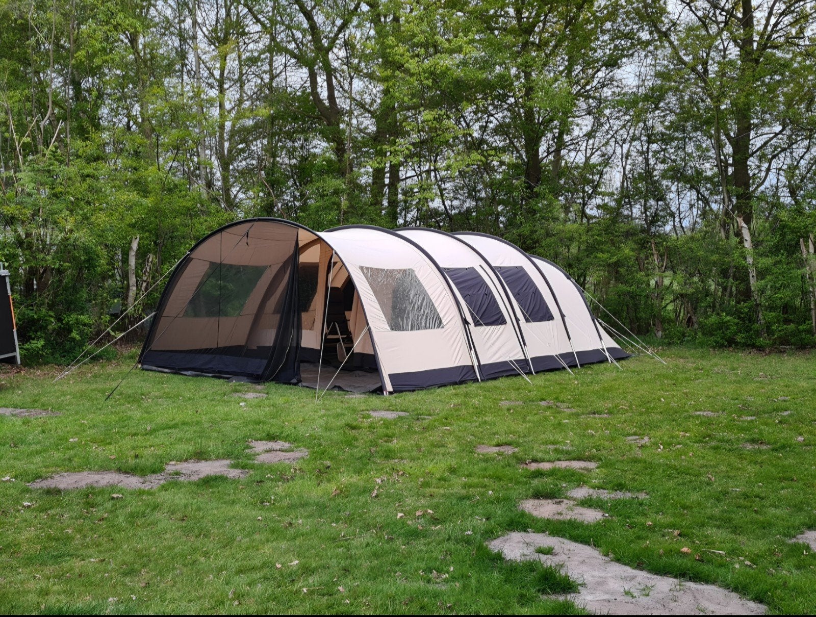 Obelink Familia 6: Ruime tent met voorluifel, Ophalen, Gebruikt, Tot en met 6