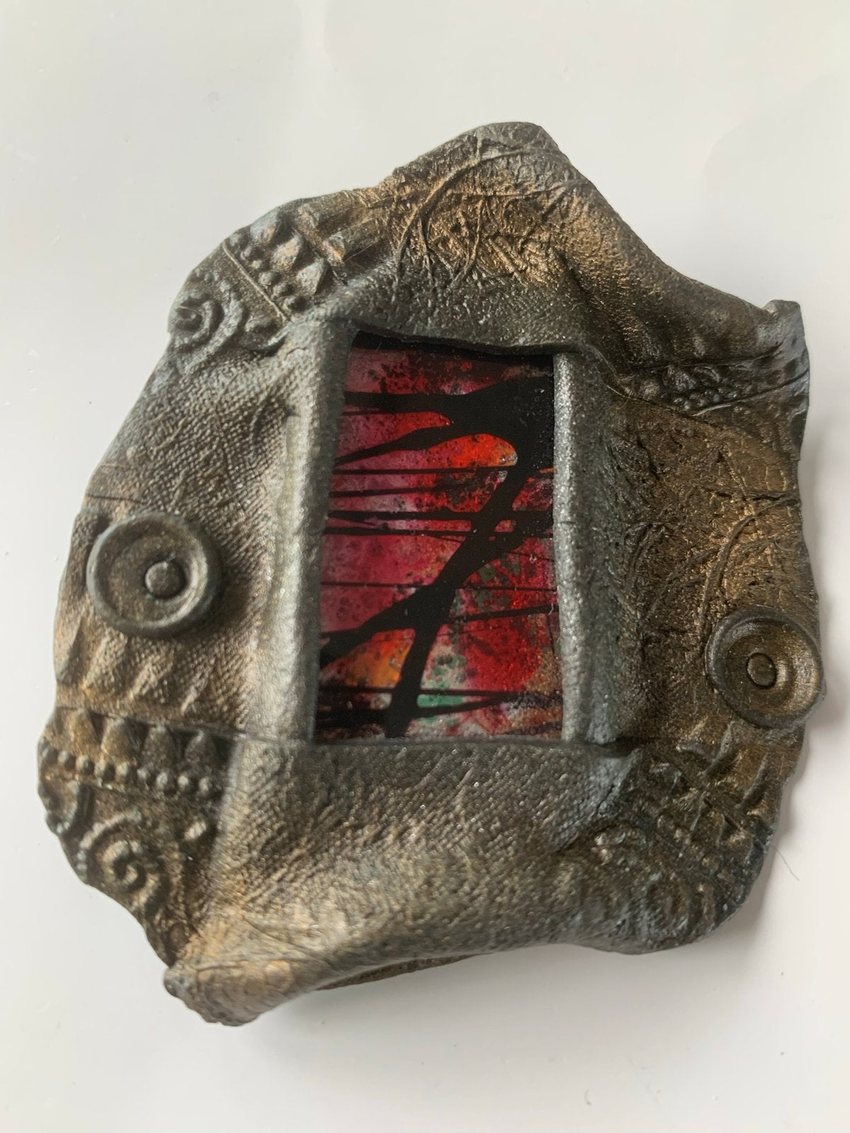 Unieke Vintage Broche - Nieuwstaat, Overige materialen, 4 tot 7 cm, Overige kleuren, Nieuw