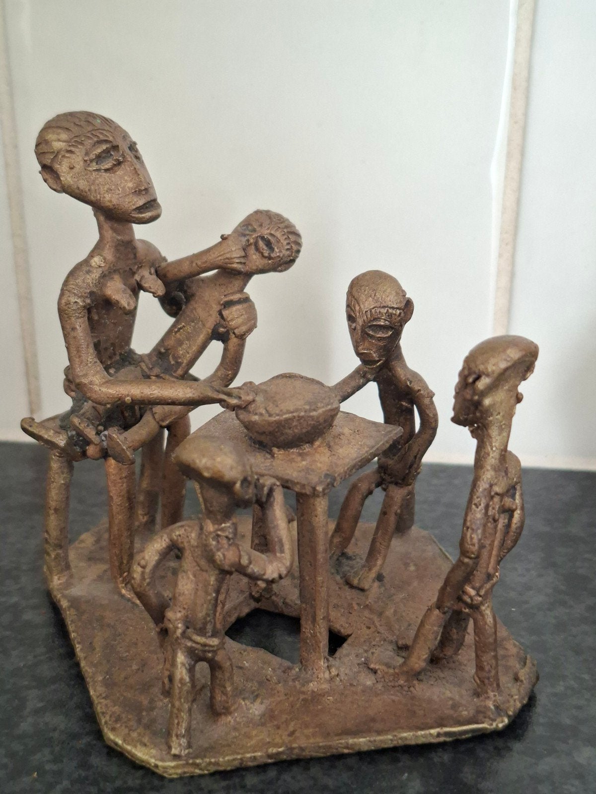 ashanti  volk antiek afrika, Ophalen