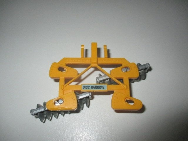 vintage britains Disc Harrow opknapper is niet compleet, Ophalen of Verzenden, Gebruikt, Tractor of Landbouw, Britains