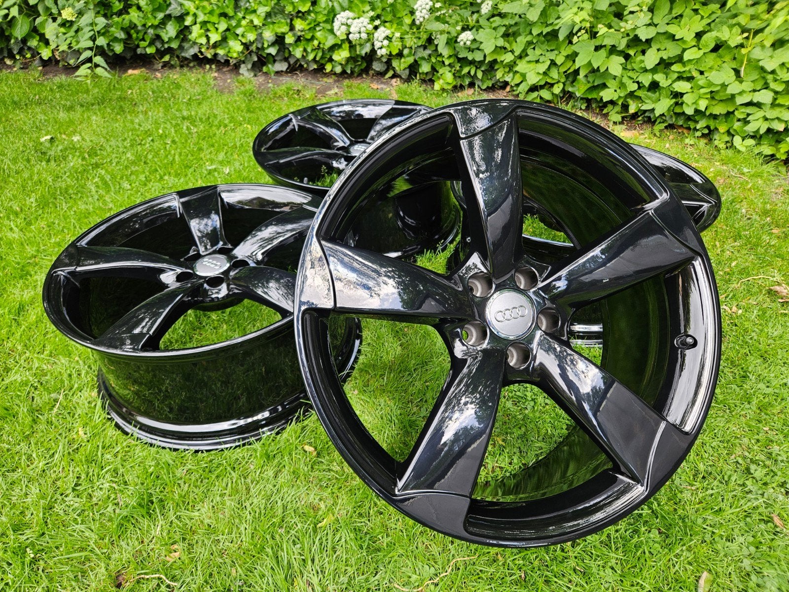 Audi rotor rotors velgen zwart 21inch 5x112 Speedline A8 A7, Ophalen, Velg(en), 21 inch, Gereviseerd