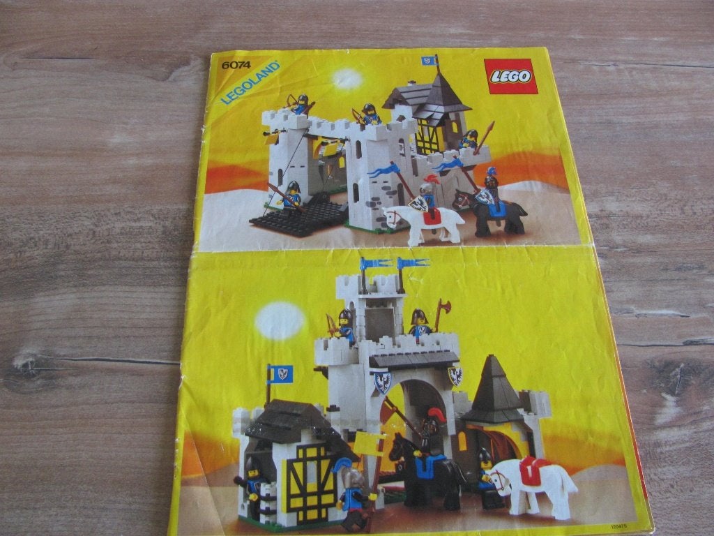 Lego beschrijving van set 6074 het fort van de zwarte valk, Lego, Ophalen of Verzenden, Zo goed als nieuw, Castle