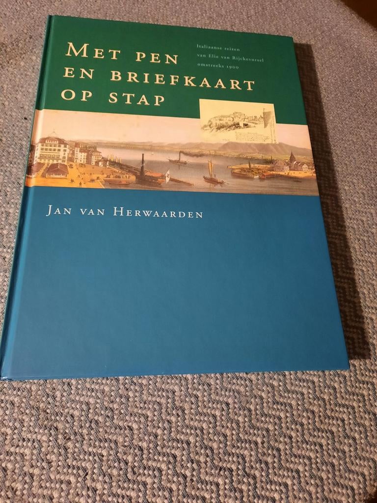 Met Pen en Briefkaart op Stap - Italiaanse reizen, Ophalen of Verzenden