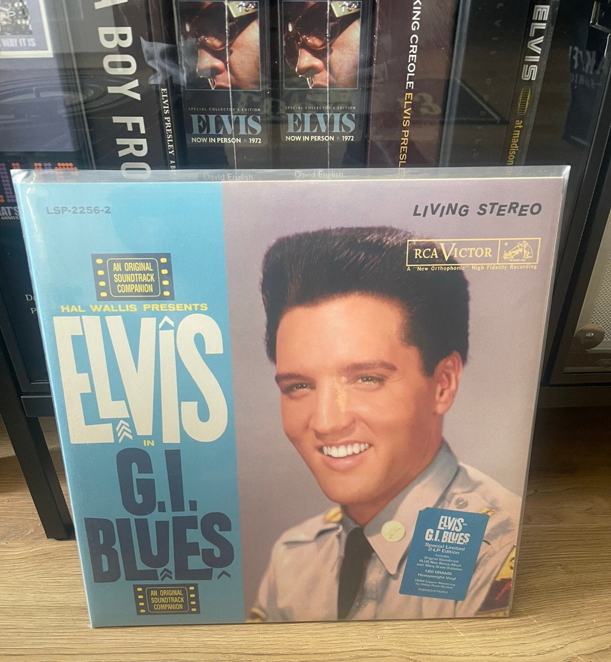 Elvis ftd vinyl G.I blues, Ophalen, Zo goed als nieuw, 12 inch
