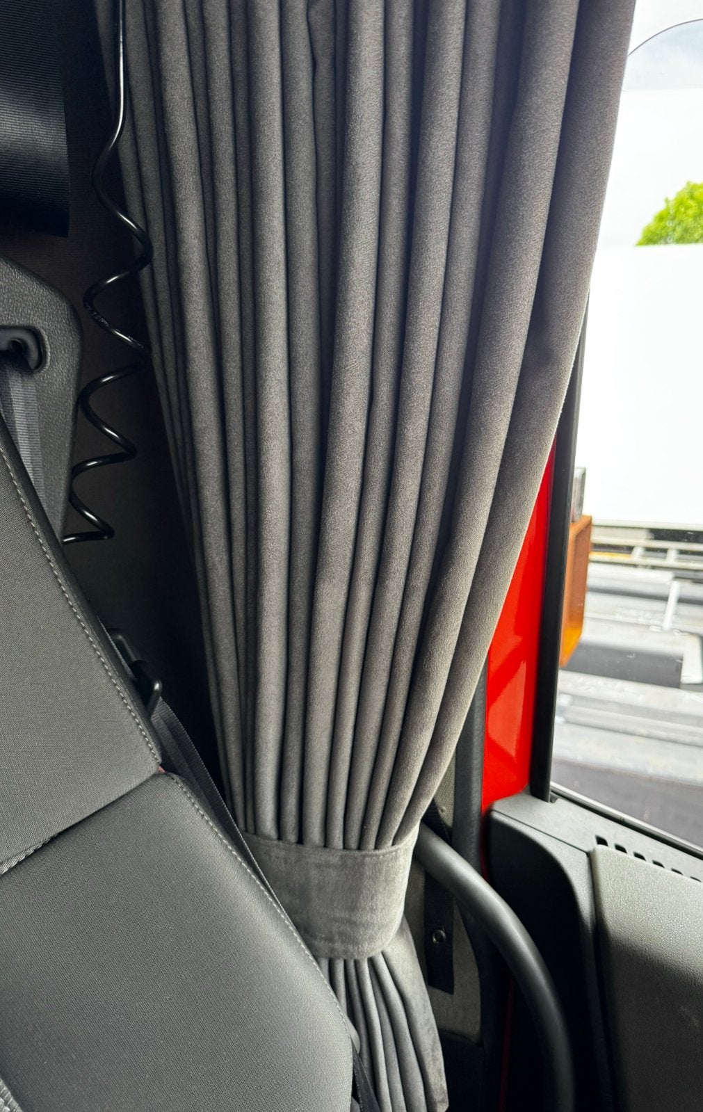 Gordijnen & raamband vrachtwagen, Auto-onderdelen, Vrachtwagen-onderdelen, Ophalen, Gebruikt, Overige merken, Interieur en Bekleding