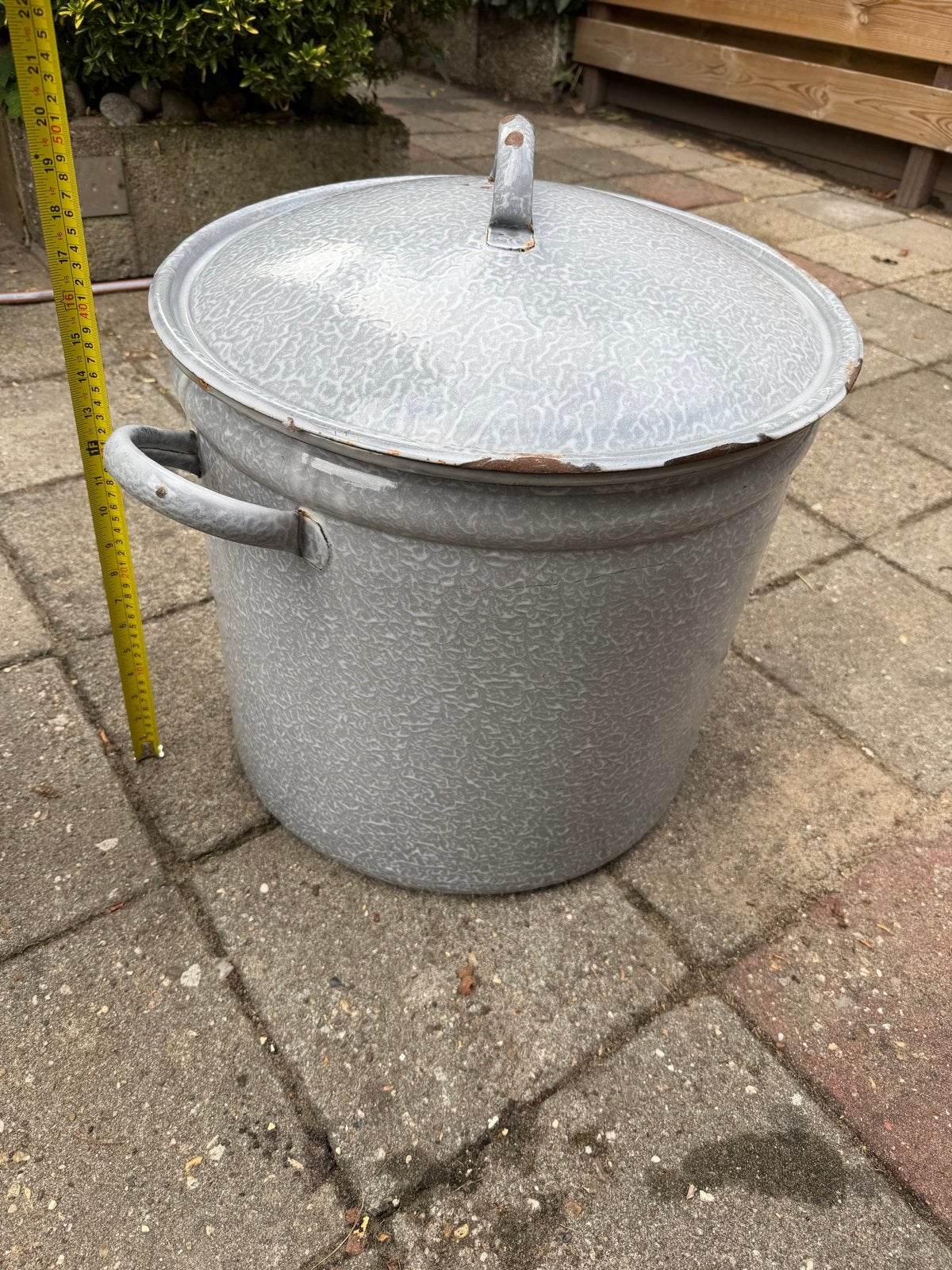 Grote Wecketel / sterilisatieketel voor groenten, Ophalen