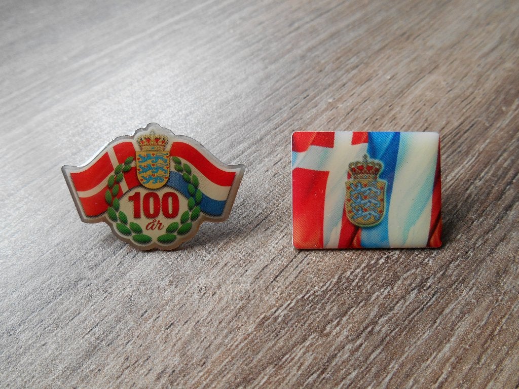 Vierdaagse Nijmegen pins Denemarken 3 euro per stuk, Ophalen of Verzenden, Landmacht, Nederland, Overige typen