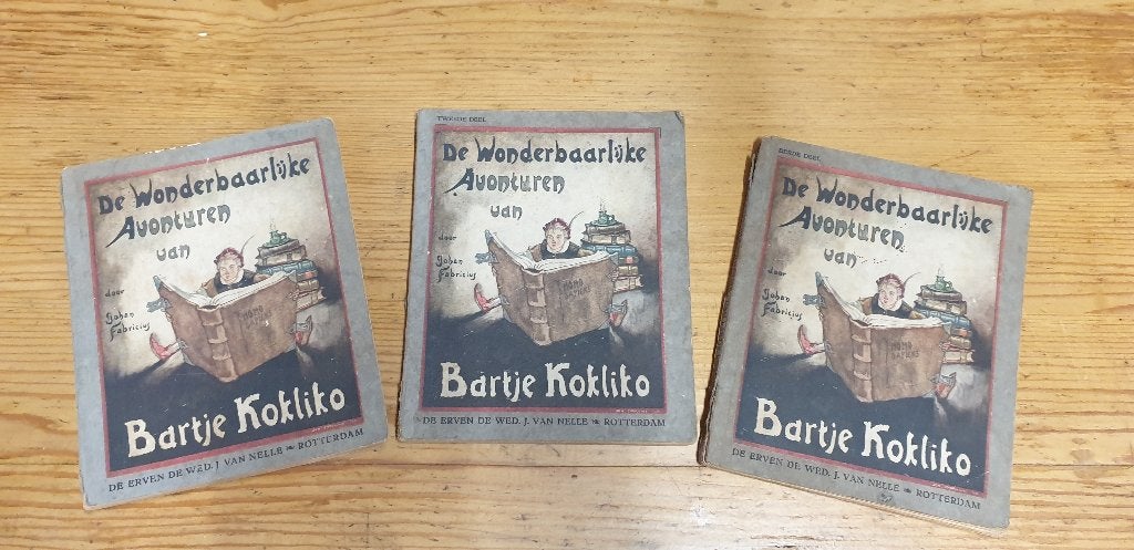 bartje kokliko, Gelezen, Fictie algemeen, Ophalen of Verzenden, Door Johan Fabricius