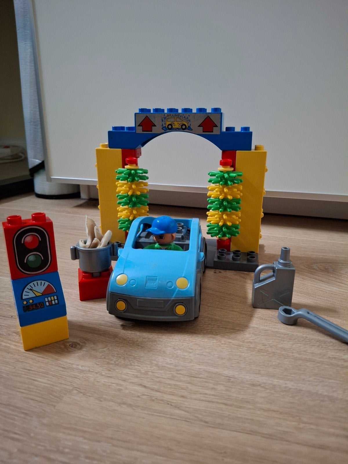 Duplo 5696 Autowasstraat - Compleet, Goede Staat, Ophalen of Verzenden, Gebruikt