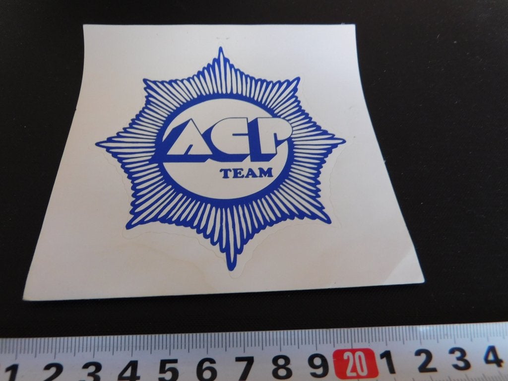 sticker Politie ACP Team bond  *, Ophalen, Zo goed als nieuw