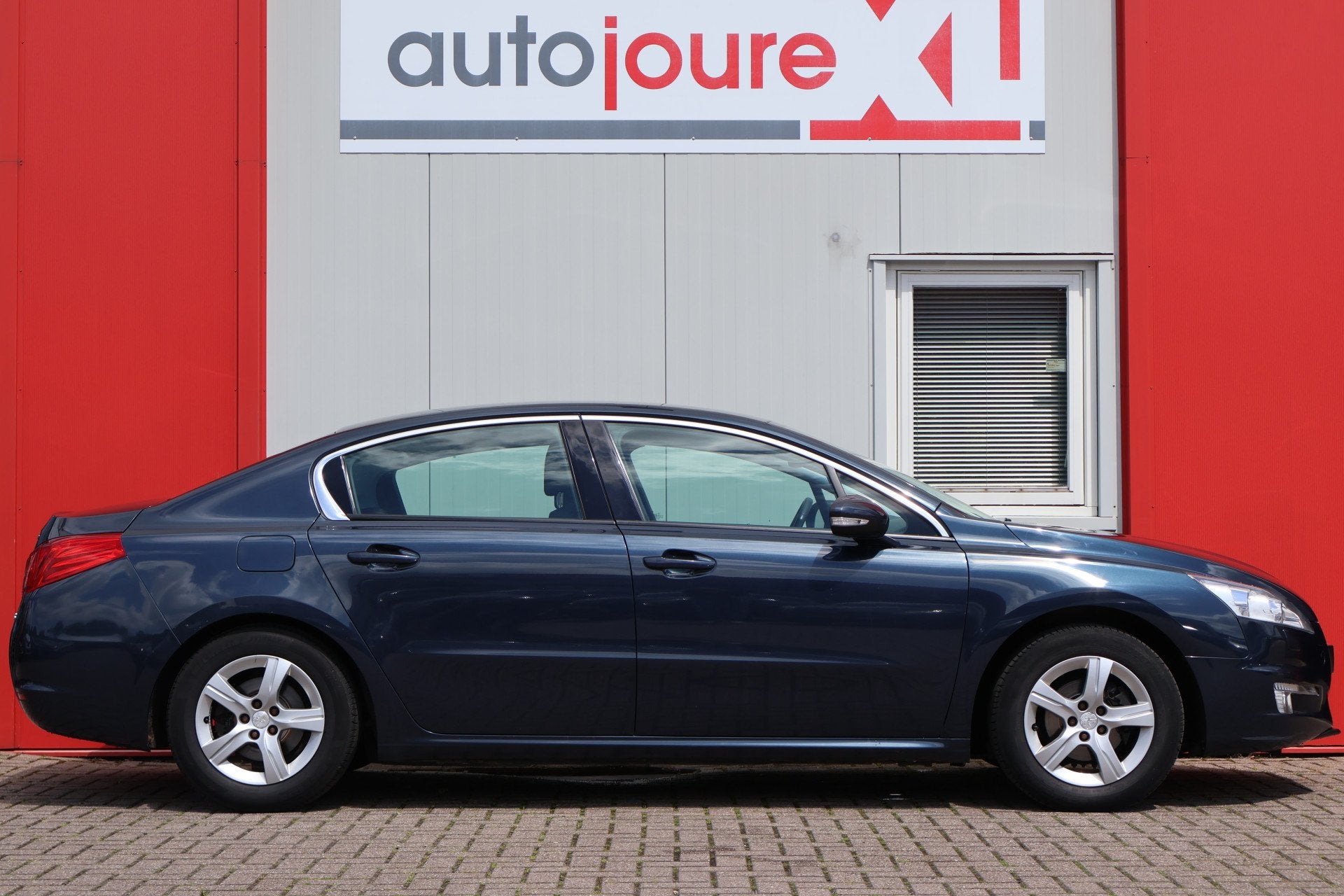 Peugeot 508 2.0 HDi 141pk Active | HUD | Premium Plus-pakket, Auto's, Peugeot, Euro 5, Stof, Gebruikt, Zwart