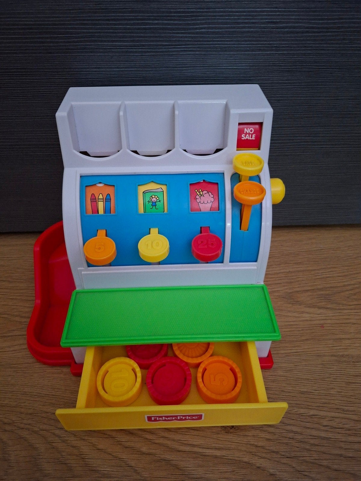 Fisher price kassa, Ophalen, Speelset