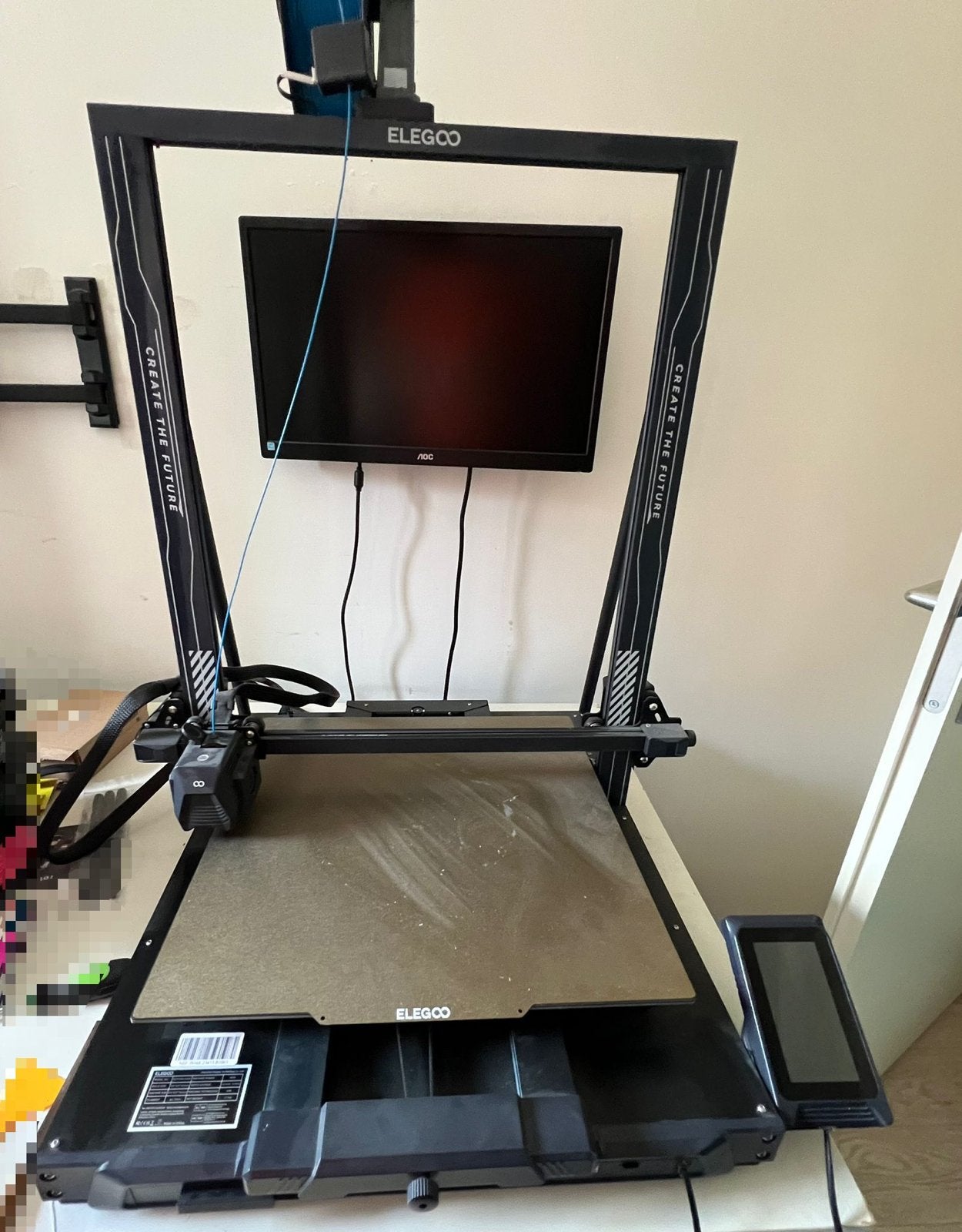 Elegoo Neptune 3 Max 3D-printer - Groot bouwvolume, Computers en Software, 3D Printers, Zo goed als nieuw, Filament, Ophalen