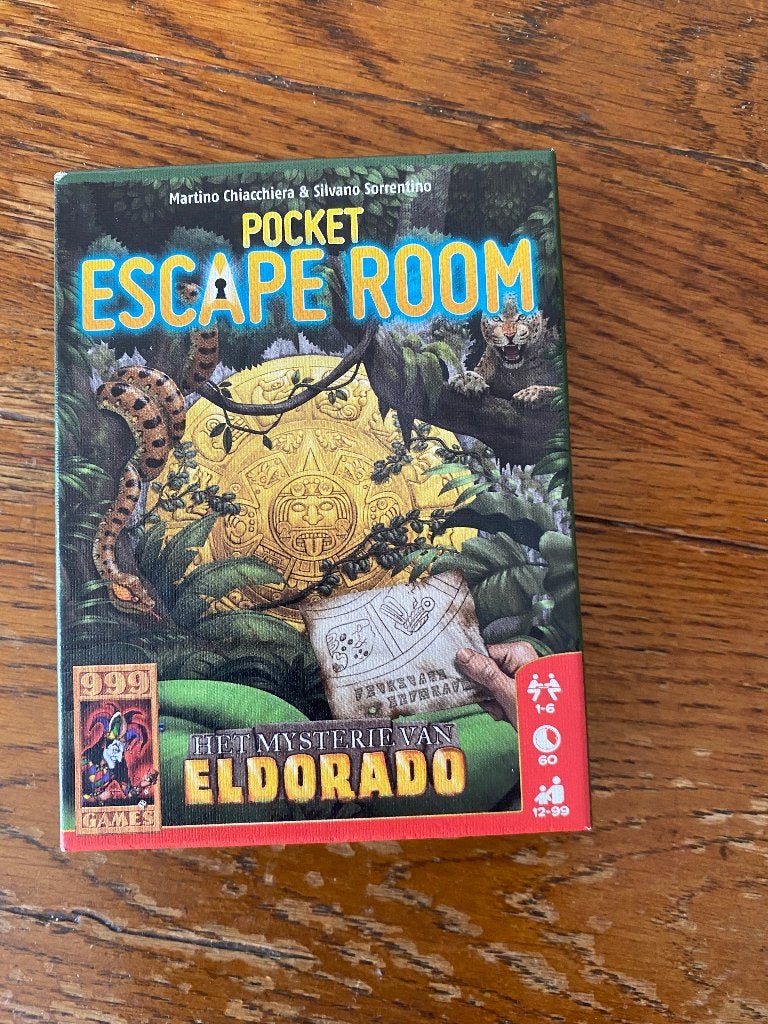 pocket escape room: het mysterie van Eldorado