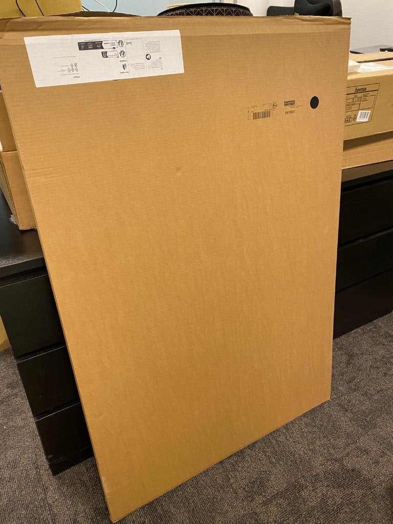 nette en stevige IKEA BEKANT bureaus (120 x 80 cm) in zwart, Ophalen, Zwart, 120 cm, Spaanplaat of MDF