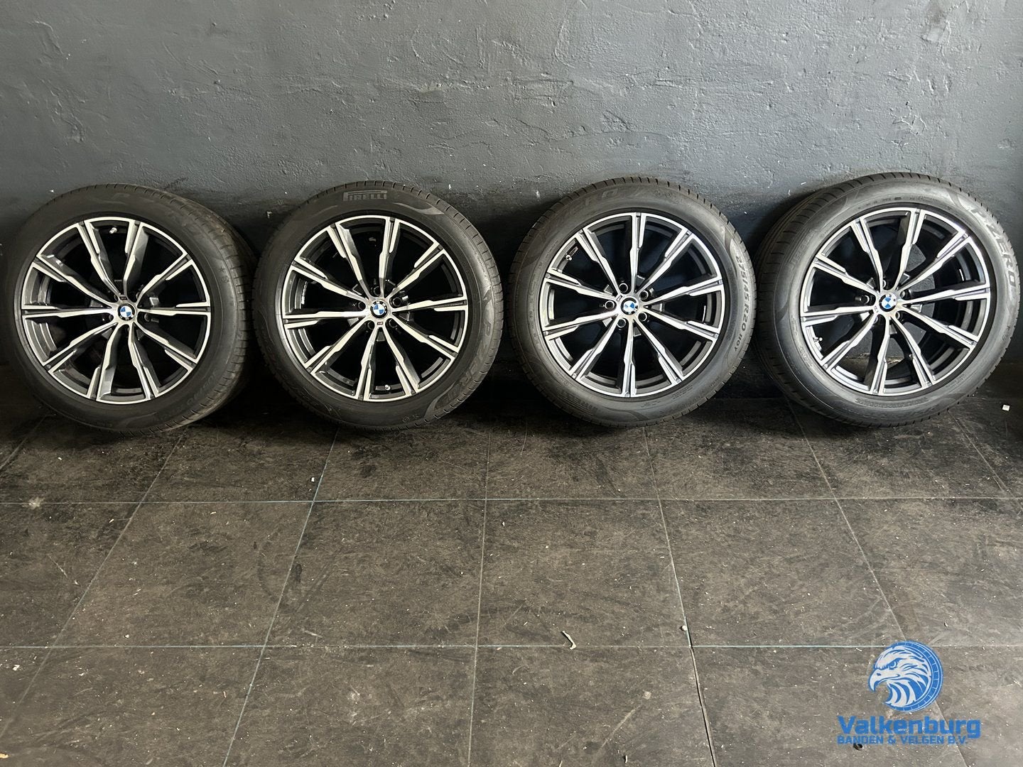 7mm! Originele BMW X5 X6 G05 G06 Style 740M 20 inch antracie, Gebruikt, -, 275 mm, -