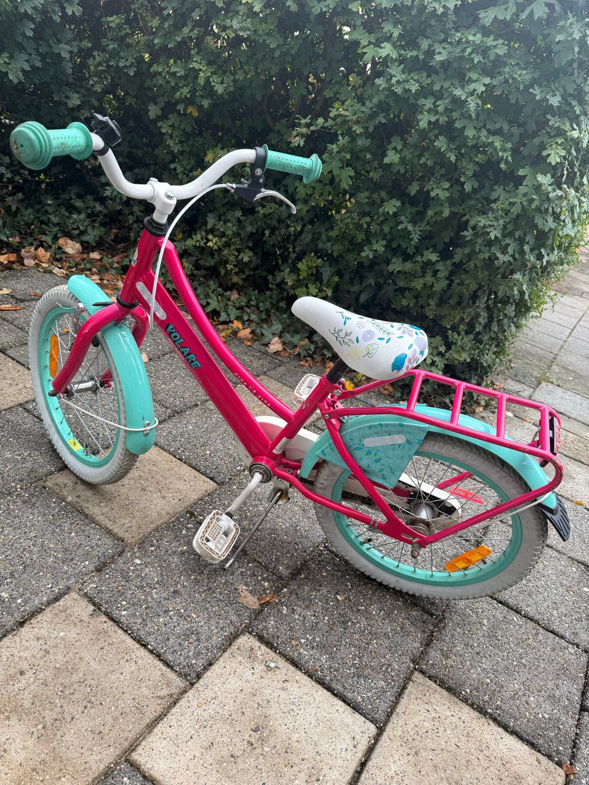 Volare Ibiza 18 inch kinderfiets, Fietsen en Brommers, Fietsen | Kinderfietsjes, Ophalen, Gebruikt, 16 tot 20 inch