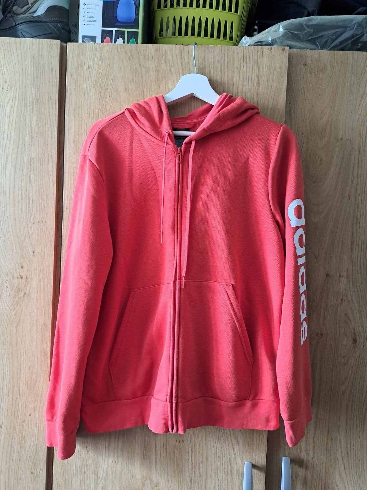 super mooie Adidas dames hoodie maat xl, Ophalen of Verzenden, Zo goed als nieuw, Maat 46/48 (XL) of groter, Roze