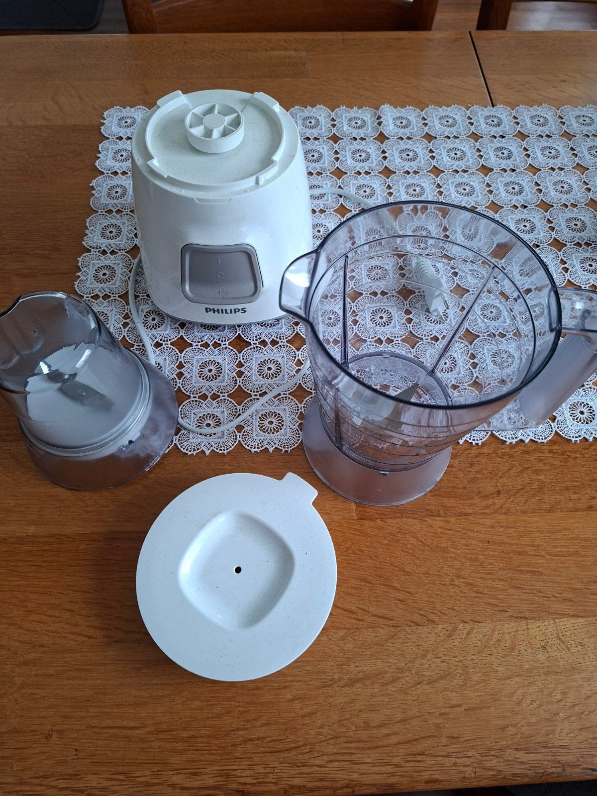 Blender Philips -HR 2056, Witgoed en Apparatuur, Keukenmixers, Ophalen, Zo goed als nieuw, 3 snelheden of meer