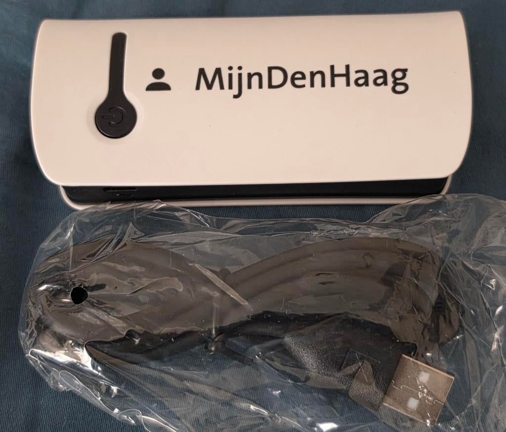 Powerbank MijnDenHaag - Nieuw in doos, Ophalen of Verzenden, Nieuw, Onbekend