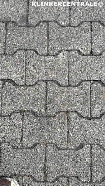ROOIKORTING 3.000m2 grijs H-klinkers betonstenen dubbel-T bs, Bij dit gebruikte product niet te achterhalen, Gebruikt, Verzenden