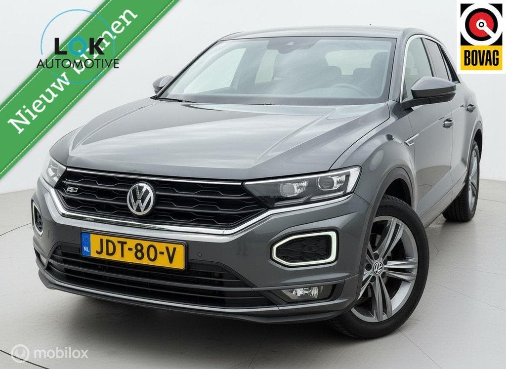 Volkswagen T-Roc 1.5 TSI R Line Business LED|ACC|DSG|STOELVE, Auto's, Volkswagen, Stof, 4 cilinders, 150 pk, Bedrijf