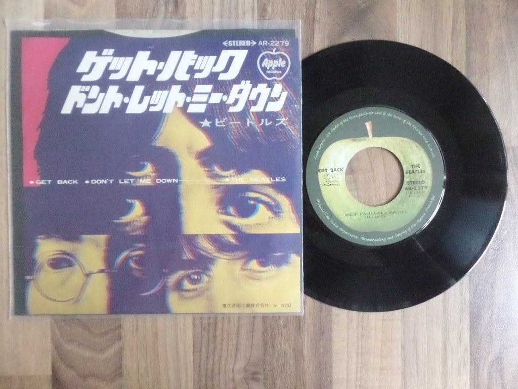 single The Beatles - Get Back, Ophalen of Verzenden, Gebruikt, Rock en Metal