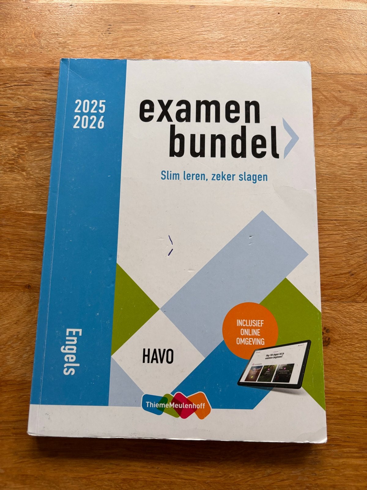 Examenbundel Engels HAVO 2025/2026 inclusief online omgeving, Boeken, Ophalen of Verzenden, Zo goed als nieuw, HBO