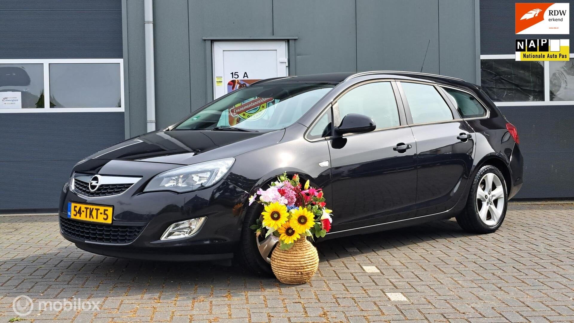 Opel Astra Sports Tourer 1.4 Turbo Edition, Voorwielaandrijving, Euro 5, Gebruikt, 4 cilinders