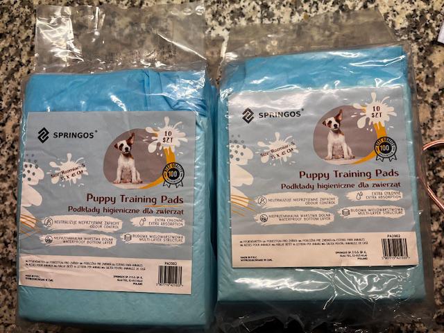Puppy training pads, Ophalen of Verzenden, Nieuw