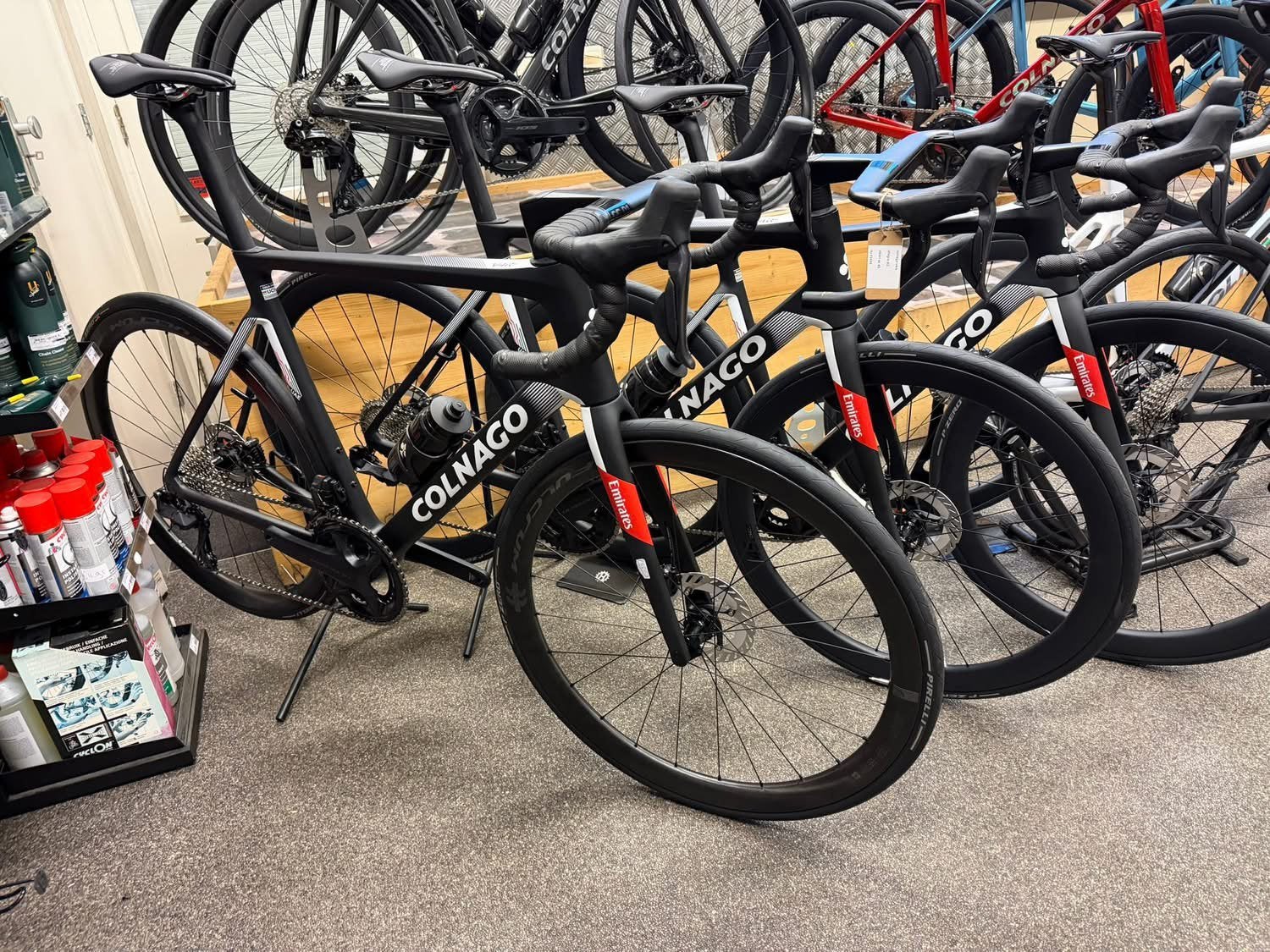 Demo colnago v4 rs 5 stuks max 60 km gereden, Carbon, Nieuw, Meer dan 20 versnellingen, Ophalen
