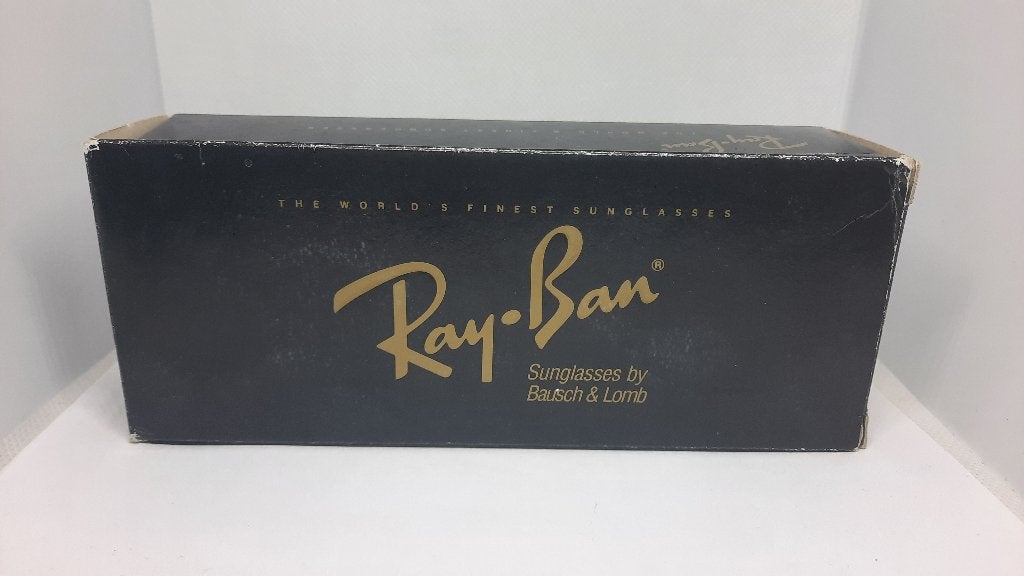 Ray Ban Classic Metals Small Explorer W0965 Doos, Ophalen of Verzenden, Gebruikt, Zwart, Ray-Ban