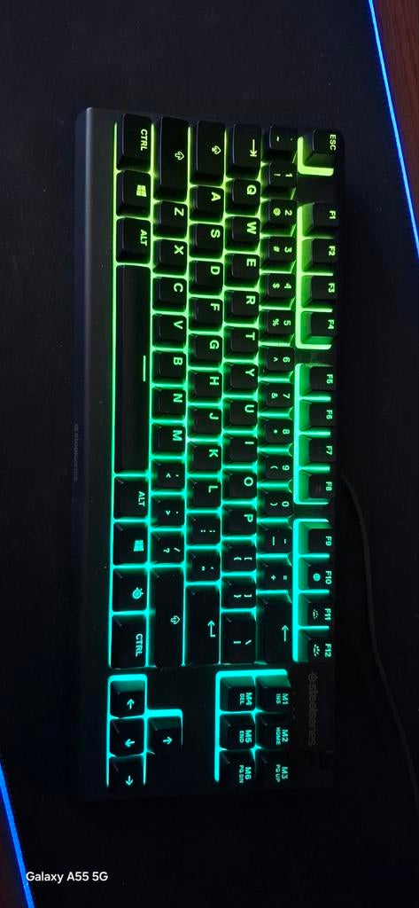 Steelseries keyboard, Ophalen, Gaming toetsenbord, Zo goed als nieuw, Qwerty