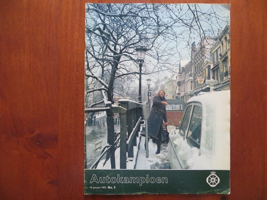 Autokampioen 3 1972 test Simca 1100 Spécial, test Jaguar XJ, Ophalen of Verzenden, Zo goed als nieuw, Overige merken