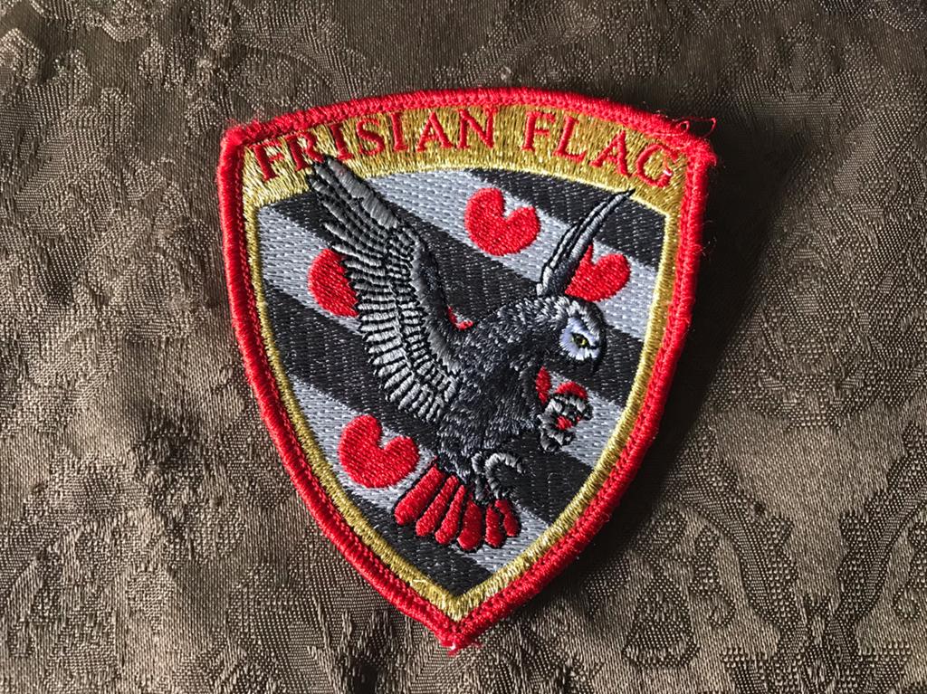 322 Squadron F-16 Patch - Frisian Flag, Verzamelen, Ophalen of Verzenden, Zo goed als nieuw, Patch, Badge of Embleem