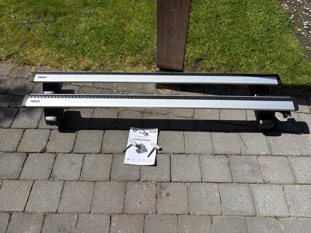 Thule Wingbar EVO met Rapid Systeem 754 voor Golf 7, Ophalen, Gebruikt