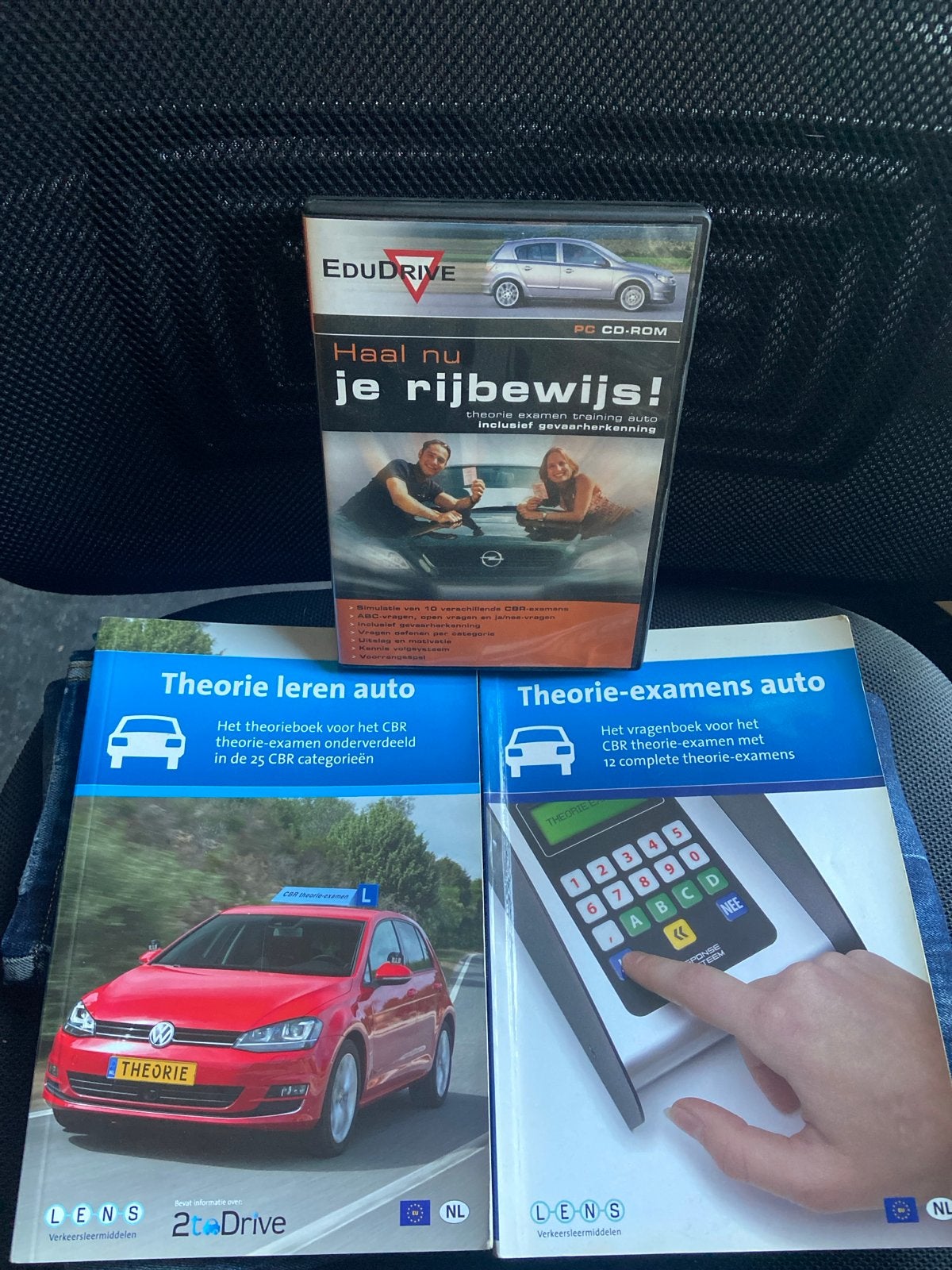 Rijbewijs theoriepakket: boeken en CD-ROM, Ophalen of Verzenden, Zo goed als nieuw, Overige niveaus