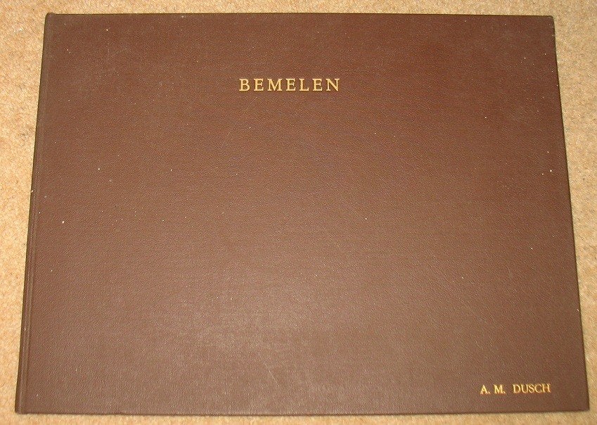 Bemelen A.M. Dusch; schetsboek, tekeningen 1945-1951, Antiek en Kunst, Verzenden