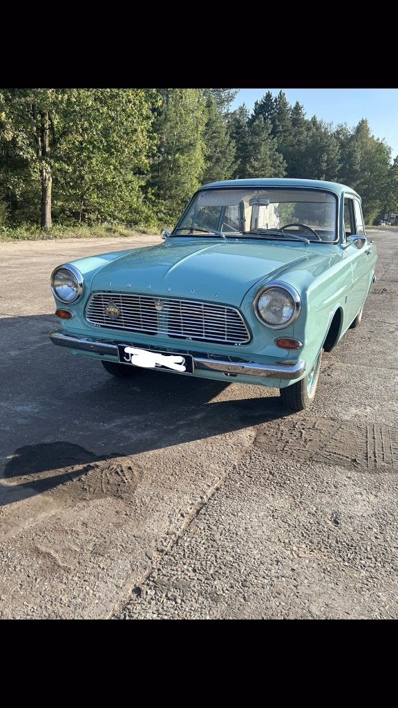 Ford taunus 1962, Auto's, 1300 pk, Overige carrosserieën, Blauw, Leder