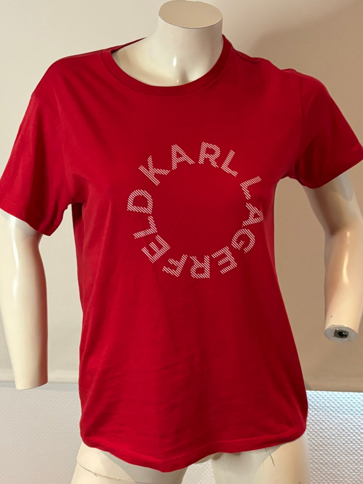 Karl Lagerfeld shirt maat m, Maat 38/40 (M), Ophalen of Verzenden, Zo goed als nieuw, Korte mouw