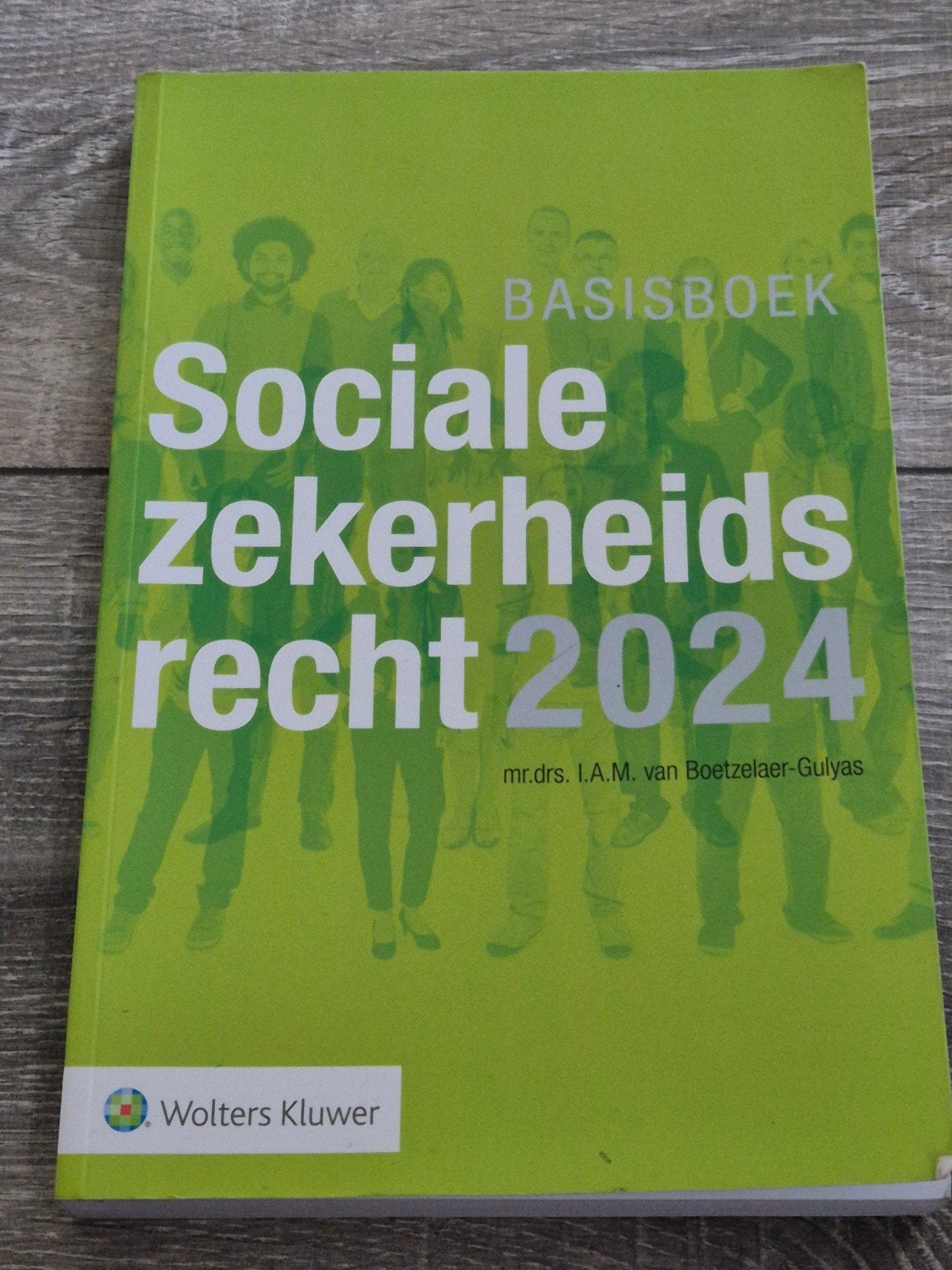 Basisboek Socialezekerheidsrecht 2024, Ophalen of Verzenden, Zo goed als nieuw, Sociale wetenschap