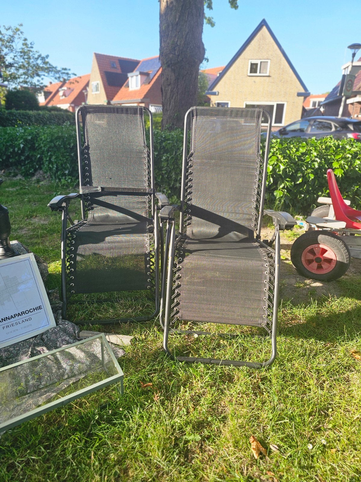 Mooie zo goed als nieuwe ligstoelen, Ophalen of Verzenden, Zo goed als nieuw